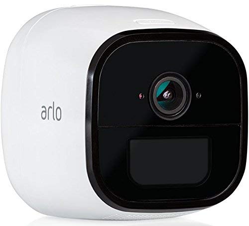 Arlo Go kabellose Innen/Außen LTE 1 HD Überwachungskamera (3G/4G-LTE, Wetterfest, Nachtsicht, 2-Wege-Audio, kostenlose Cloud-Aufzeichnung) weiß, VML4030