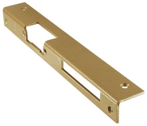 ABUS Tür-Winkelschließblech für DIN-Links Türen, hammerschlag-gold, 21534